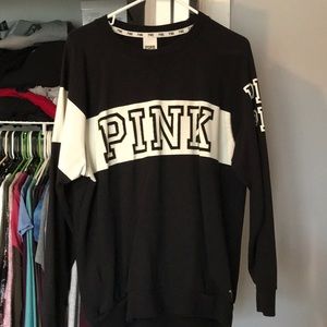 black PINK sweatshirt
